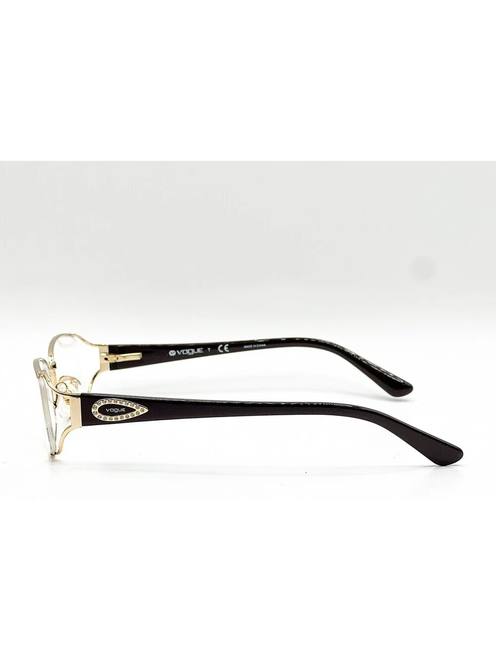 Vogue VO 3896-BI 280 Gold Brown Authentic Eyeglass Frames 52-17